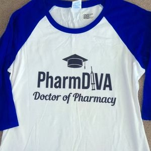 Women's 3/4 sleeve Pharmacist Shirt New Grad
